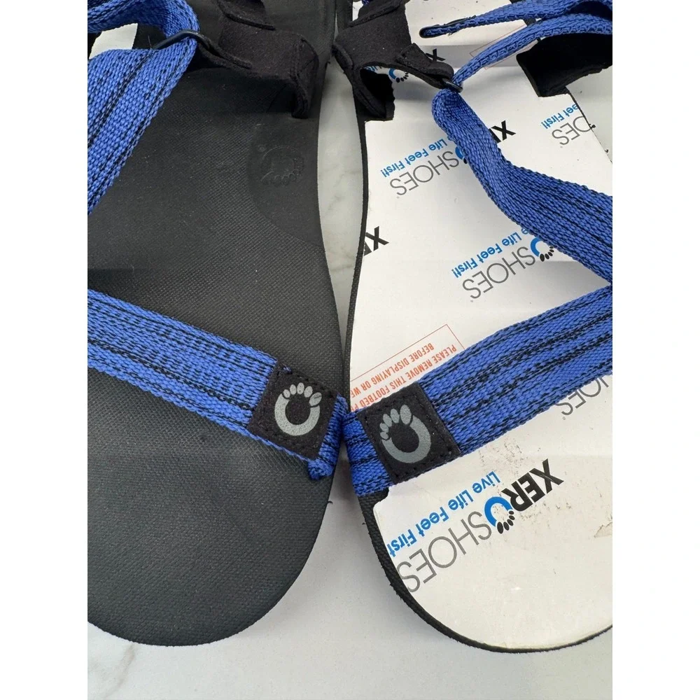 Xero Shoes Z Trail EV Sandals Mens 8 Sodalite Blue Barefoot Minimalist Hiking